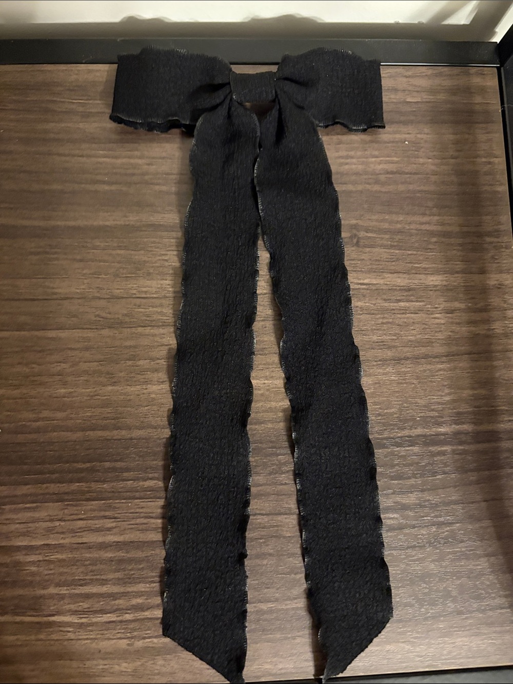 Target Black Long Bow Hair Accessory